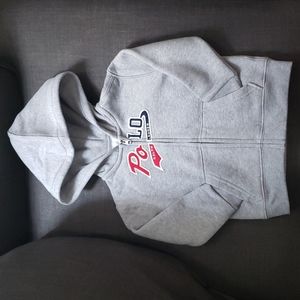 Polo Ralph Lauren Logo Zip Front Hoodie 24 Months